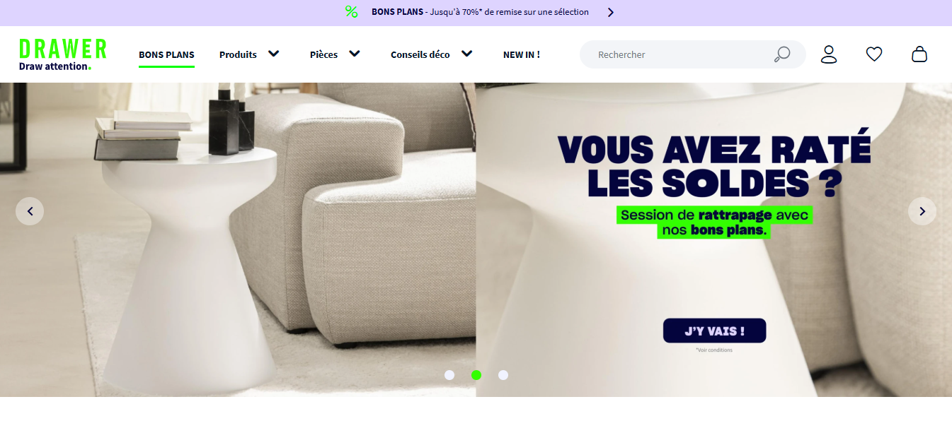 avis sur le site Drawer